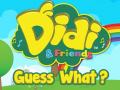 Xogo Didi e amigos: Adiviña que? en liña