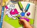 Xogo Libro de colorear para mascotas en liña