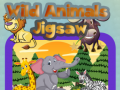 Xogo Puzzle de Animais Salvaxes en liña