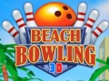 Xogo Bowling na Praia 3D en liña