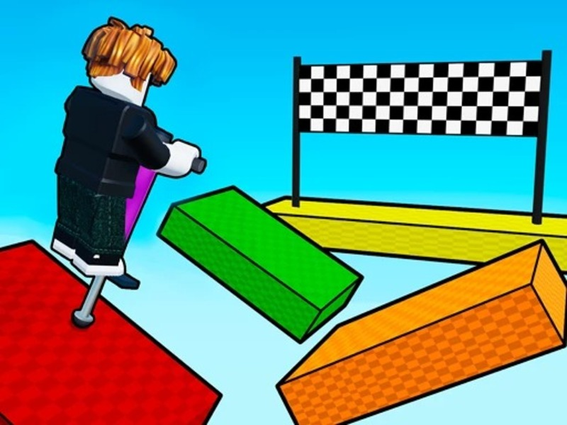 Xogo Obby: Pogo Parkour! en liña