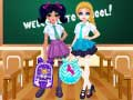 Xogo Concurso de deseño de mochila escolar de Jacqueline e Eliza en liña