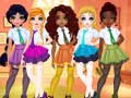 Xogo Princesas BFF Corre A Escola en liña