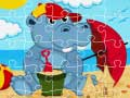 Xogo Puzzle Hipopótamo en liña