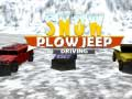 Xogo Condución de Jeep con Pala de Neve de Inverno en liña