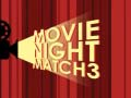 Xogo Noite de Cine Match 3 en liña