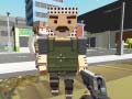 Xogo Bloque Policía Pixel: Creación de Armas no Mundo dos Ladrones en liña
