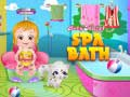 Xogo Baño Spa de Bebé Hazel en liña
