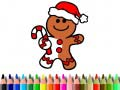 Xogo Volta á Escola: Pintura de Galletas de Nadal en liña