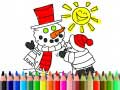 Xogo Volta á Escola: Coloración de Inverno en liña