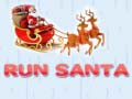 Xogo Correr, Santa en liña