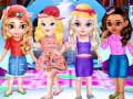 Xogo Competición de moda de pequenas princesas en liña