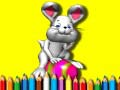 Xogo De volta á escola: Libro de colorear de Pascua en liña