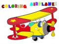 Xogo Libro de Colorear Aeronave en liña
