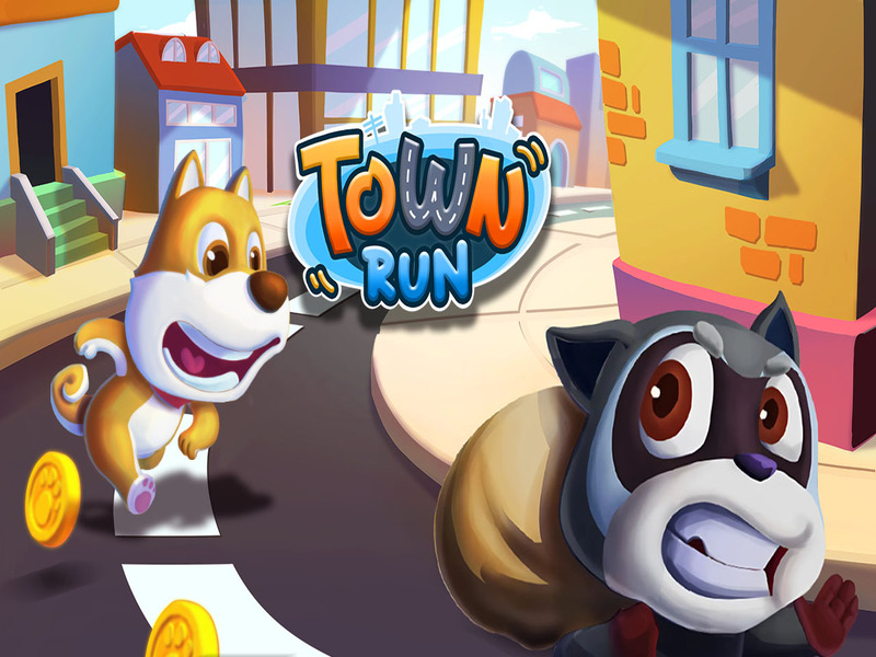 Xogo Run Town en liña