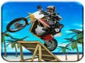 Xogo Acrobacias de Bicicleta na Praia en liña