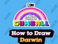 Xogo O Maravilloso Mundo de Gumball: Como Debuxar a Darwin en liña