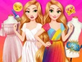 Xogo Coloración dos Vestidos de Princesas en liña