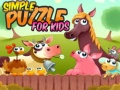 Xogo Puzzle sinxelo para nenos en liña