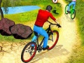 Xogo Ciclista de montaña en pista en liña