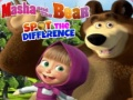 Xogo Masha e o Oso: Atopa as diferencias en liña