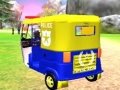 Xogo Condución de Rickshaw Auto da Policía en liña