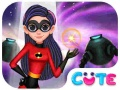 Xogo Sesión de Moda da Superheroína Violeta en liña