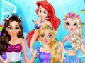 Xogo Maquillaxe Estilo Princesa Sirena en liña