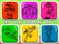 Xogo Coloración fácil para nenos Ben 10 en liña