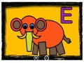 Xogo Coloración Fácil de Letras para Niños en liña