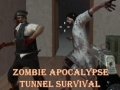 Xogo Sobrevivencia no túnel da apocalipse zombie en liña