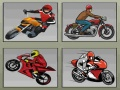 Xogo Memoria de Motos de Carreras en liña