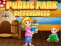 Xogo Diferencias no parque público en liña