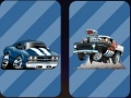 Xogo Memoria dos Grandes Coches Americanos Loucos en liña