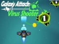 Xogo Ataque á Galaxia: Tirador de Virus en liña