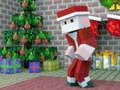 Xogo Rompecabezas de Nadal MineCraft en liña