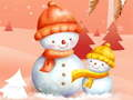 Xogo Tobogán de boneco de neve en liña
