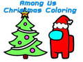 Xogo Among Us Coloración de Nadal en liña