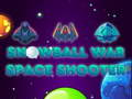 Xogo Guerra de bolas de neve: Tirador espacial en liña