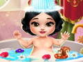 Xogo Baño do Bebé Branca de Neve en liña
