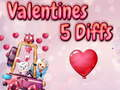 Xogo San Valentín 5 Diferencias en liña