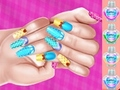 Xogo Arte de Uñas DIY do Tema Princesa Elsa en liña