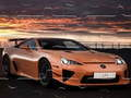 Xogo Puzzle do paquete Nurburgring de Lexus LFA en liña