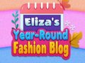 Xogo O blogue de moda de Eliza durante todo o ano en liña