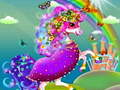 Xogo Vestido para Nenas Unicornios en liña