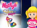 Xogo Deseñador de zapatos Nastya en liña