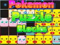 Xogo Pokémon Bloques de Puzzle en liña