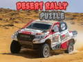 Xogo Rompecabezas Rally do Deserto en liña
