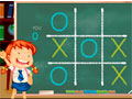 Xogo Tic Tac Toe na escola en liña