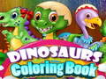 Xogo Libros de colorear de dinosafo en liña